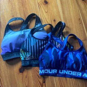 Under Armour Multicolor Sports Bra Trio